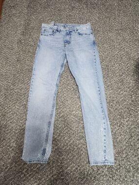 Levis Light Wash Straight Leg Jeans